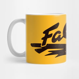 Falcon Records -- Vintage Defunct Record Label Mug